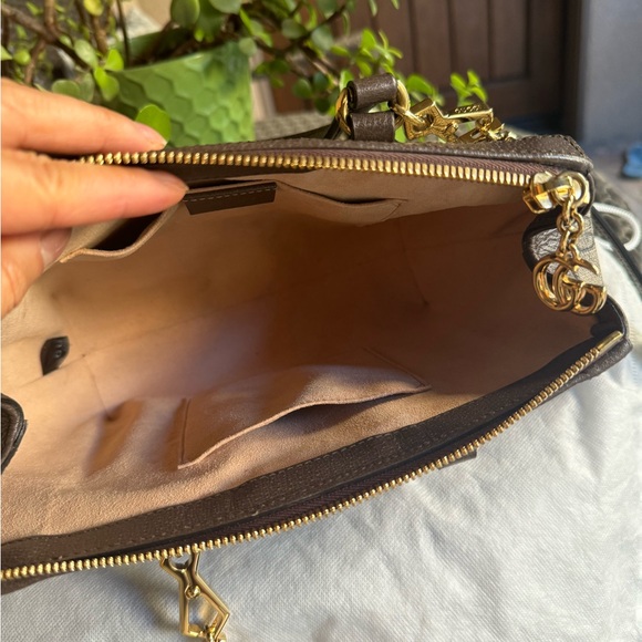 GUCCI Ophidia GG Supreme Monogram Small satchel. - Picture 5 of 9